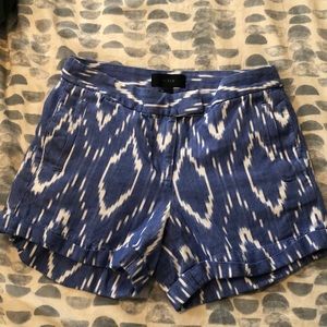 Cute geometric J Crew shorts